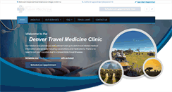 Desktop Screenshot of denvertravelclinic.com